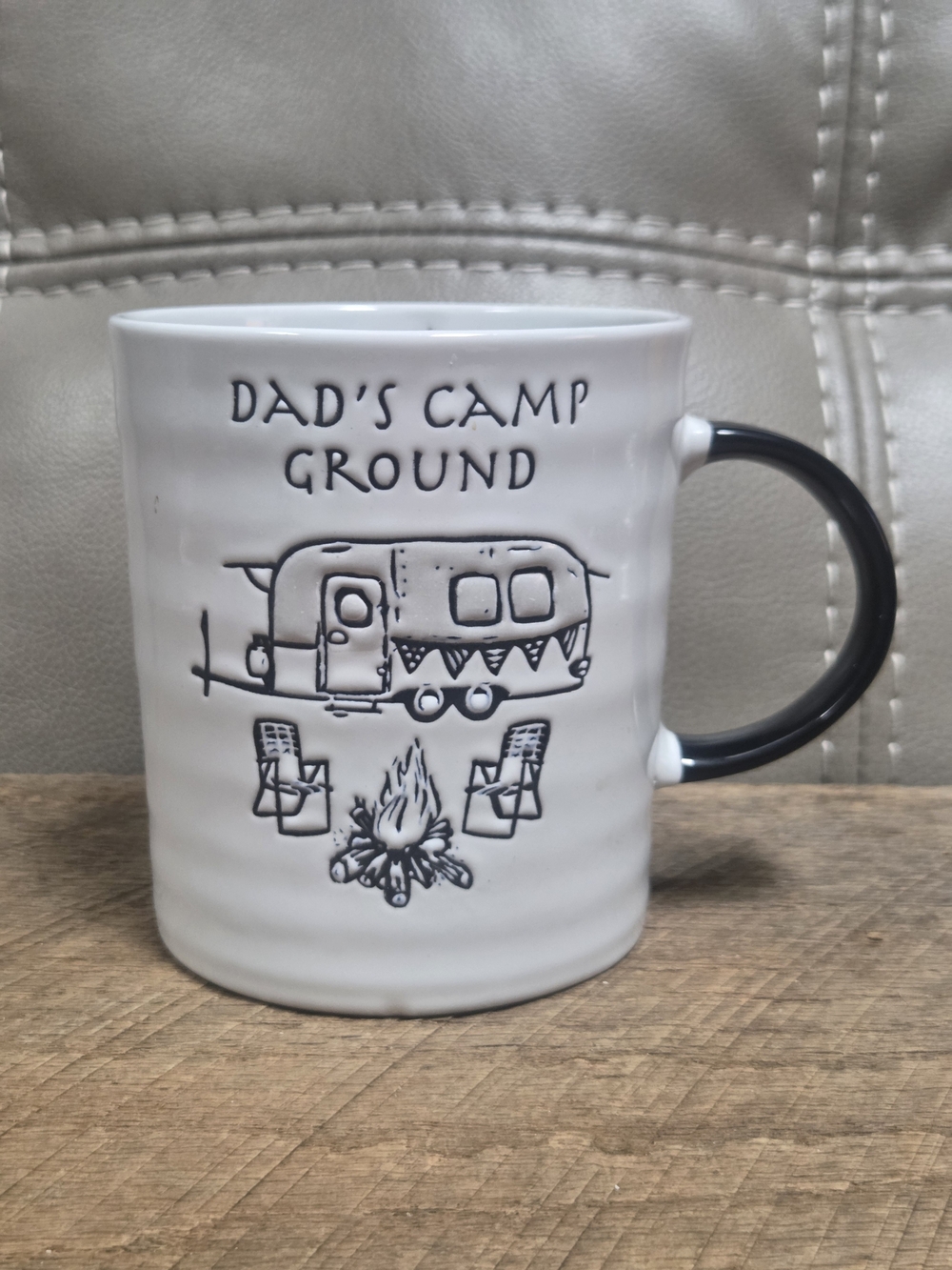 Primo Design "Dad's Camp Ground" Large Ceramic Mug (18–19 oz) B10